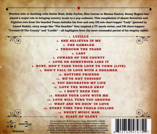 Kenny Rogers: Lucille - The Collection [CD]