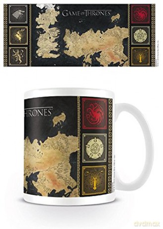 Game Of Thrones: Map Kubek (Gra o Tron)