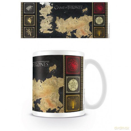 Game Of Thrones: Map Kubek (Gra o Tron)
