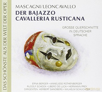 Rudolf Shock-Hermann Prey: Mascagni/ Cavalleria Rusticana [CD]