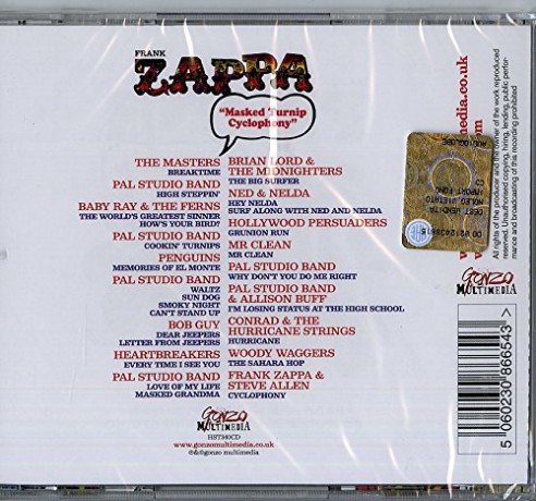 Frank Zappa: Masked Turnip Cyclophony [CD]