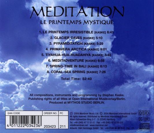 Mythos: Meditation Le Printemps Mystique [CD]