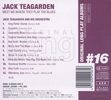 Jack Teagarden: Meet Me Where They Play The Blues [CD]