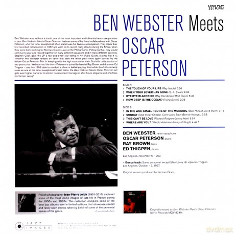 Ben Webster: Meets Oscar Peterson [Winyl]