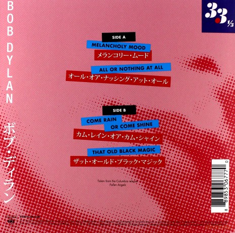 Bob Dylan: Melancholy Mood [Winyl]