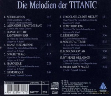Melodies Of The Titanic [CD]
