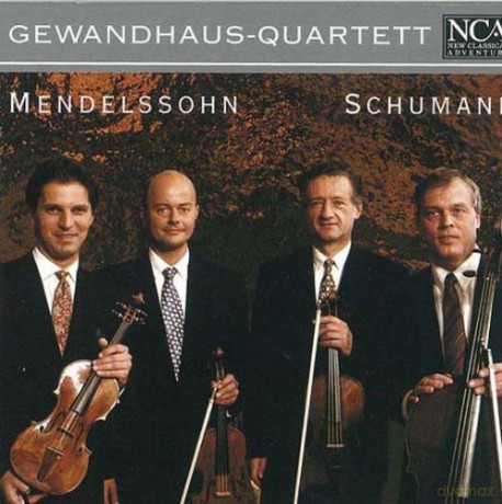 Gewandhaus Quartett: Mendelssohn/Schumann-String Quartet I [CD]