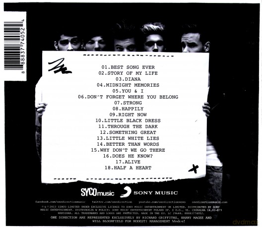One Direction: Midnight Memories (Deluxe Edition) [CD]