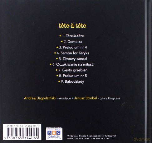 Janusz Strobel & Andrzej Jagodziński: Tete-A-Tete [CD]