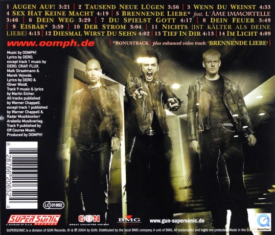 Oomph!: Wahrheit oder Pflicht New Edition incl. Bonustracks [CD]