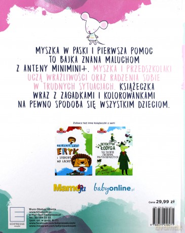 Myszka w paski i pierwsza pomoc [KSIĄŻKA]