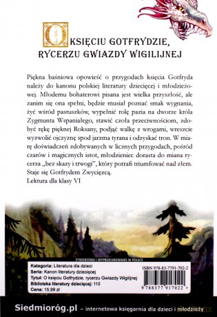 O księciu Gotfrydzie. Rycerzu gwiazdy wigilijnej - Halina Górska [KSIĄŻKA]