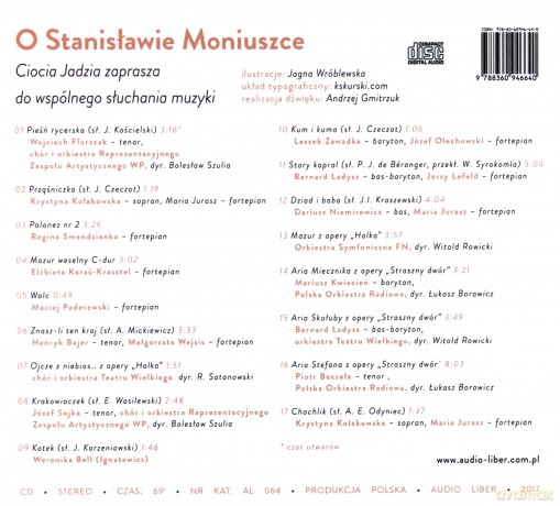O Stanisławie Moniuszce. Ciocia Jadzia zaprasza do wspólnego słuchania muzyki [AUDIOBOOK]
