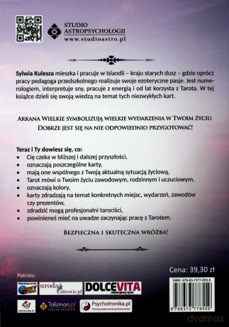 Podręcznik tarota. Arkana wielkie. Jak głupiec zostaje wędrowcem - Sylwia Kulesza [KSIĄŻKA]