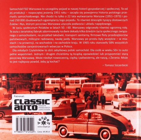 Warszawa. Rzecz o motoryzacji i nie tylko - Tomasz Szczerbicki [KSIĄŻKA]
