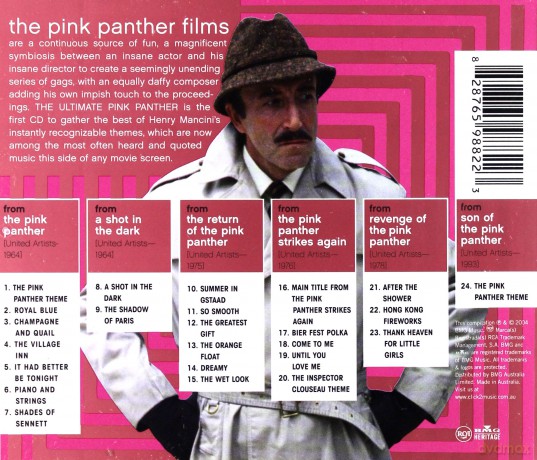 Ultimate Pink Panther soundtrack (Różowa Pantera) [CD]