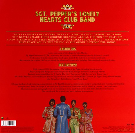 The Beatles: Sgt. Pepper's Lonely Hearts Club Band - Anniversary Editions (Deluxe) (Limited) [BOX] [4CD]+[Blu-Ray]+[DVD]