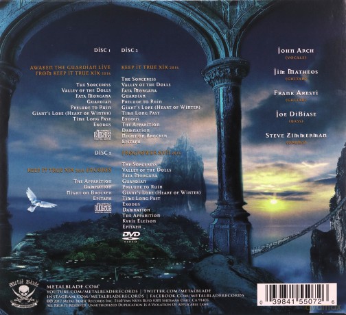 Fates Warning: Awaken The Guardian Live (digipack) [2CD]+[DVD]