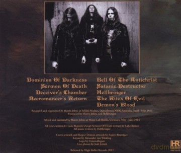 Hellbringer: Dominion Of Darkness [CD]