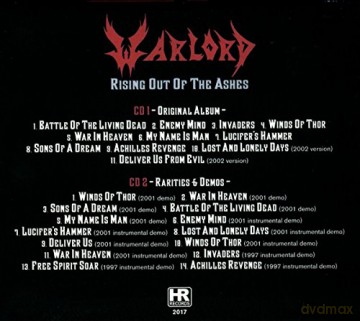 Warlord: Rising Out Of The Ashes [2CD]