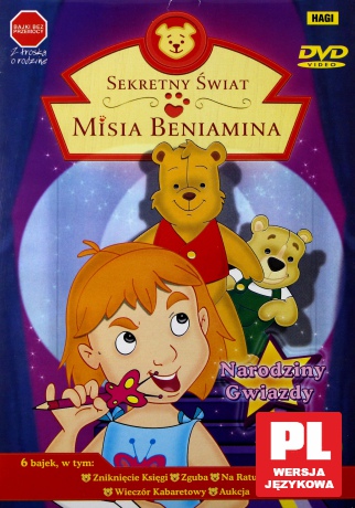Sekretny świat misia Benjamina: Narodziny gwiazdy [DVD]