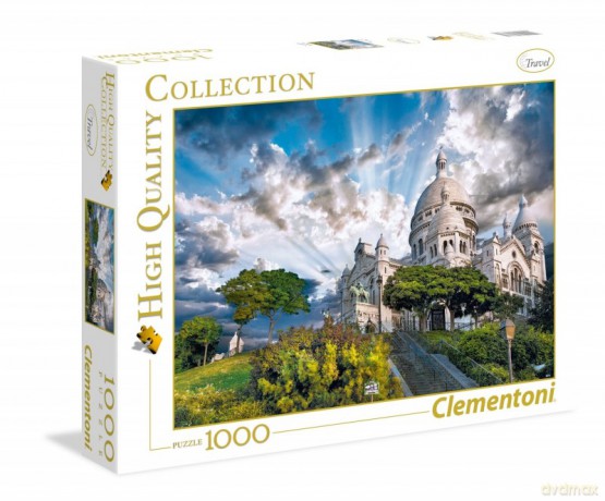 CLEMENTONI 1000 el. Montmartre [PUZZLE]