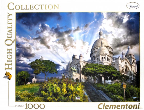 CLEMENTONI 1000 el. Montmartre [PUZZLE]
