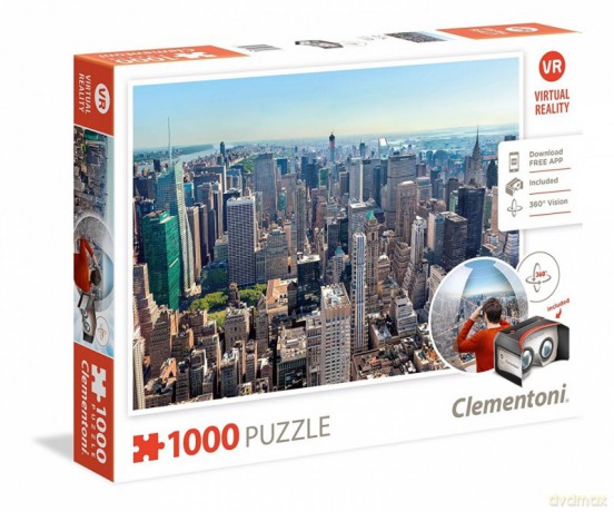 CLEMENTONI 1000 el. New York Virtual Reality [PUZZLE]