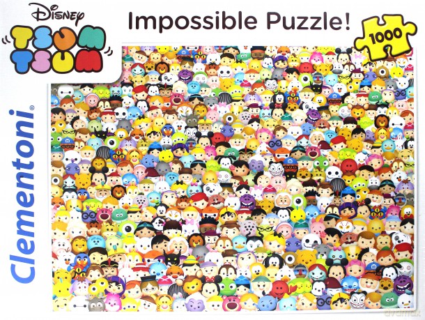 CLEMENTONI 1000 el. Impossible Puzzle! Tsum Tsum [PUZZLE]
