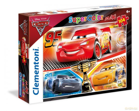 CLEMENTONI 104 el. Cars 3 [PUZZLE]