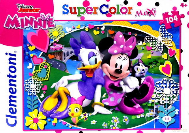 CLEMENTONI 104 el. MAXI Minnie Happy Helpers [PUZZLE]