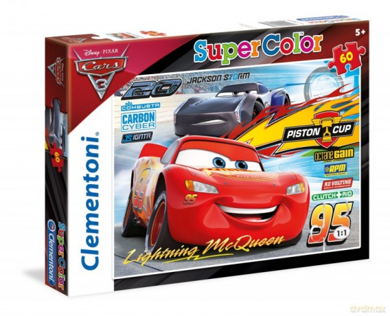 CLEMENTONI 60 el. Cars 3 [PUZZLE]