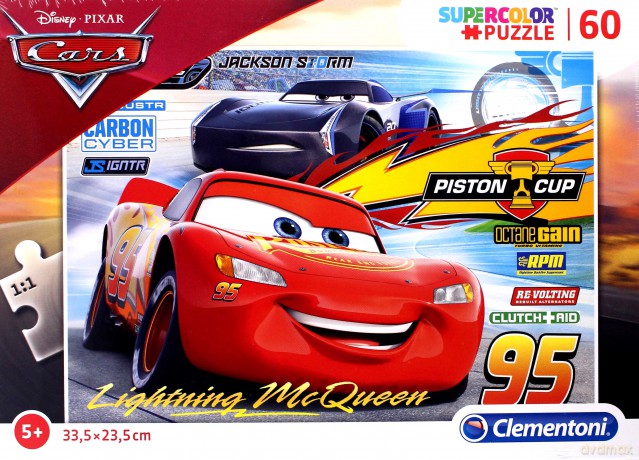 CLEMENTONI 60 el. Cars 3 [PUZZLE]