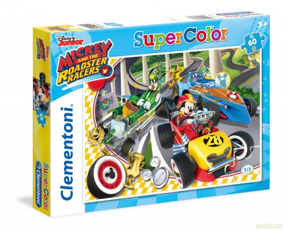 CLEMENTONI 60 el. Mickey And The Roadster Racers [PUZZLE]