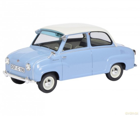 Goggomobil Limousine (light blue/white)