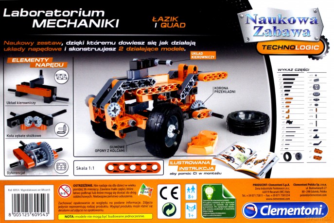 Laboratorium mechaniki - Łazik i Quad