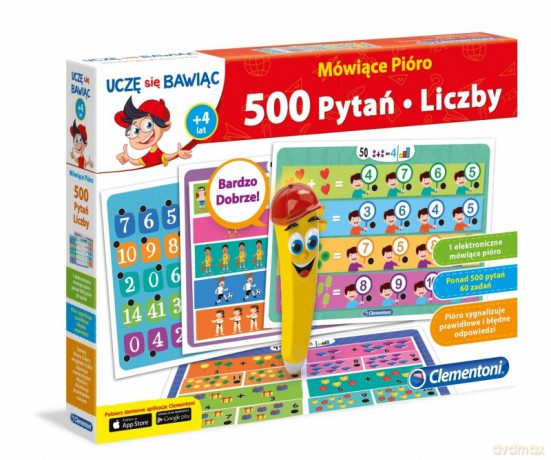 Mówiące Pióro 500 Pytań Liczby [GRA]