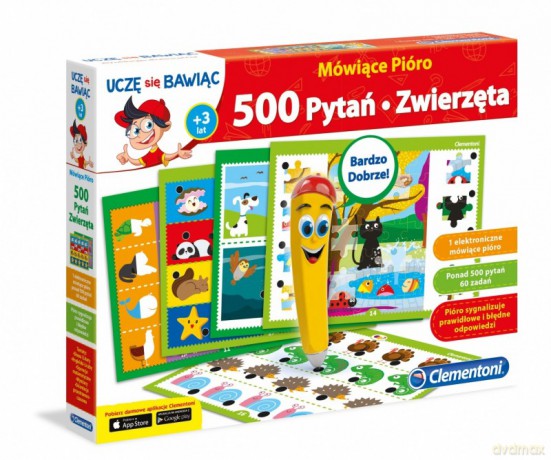 Mówiące Pióro 500 Pytań Zwierzęta [GRA]