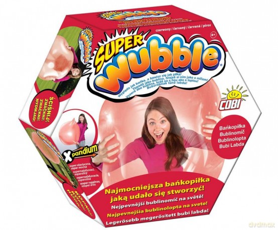 WUBBLE Super bez pompki, Czerwona