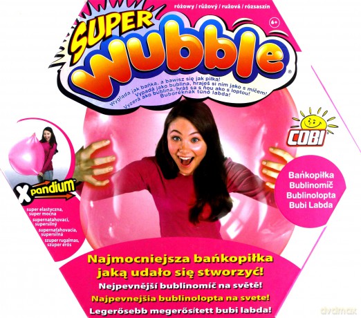 WUBBLE Super bez pompki, Różowa