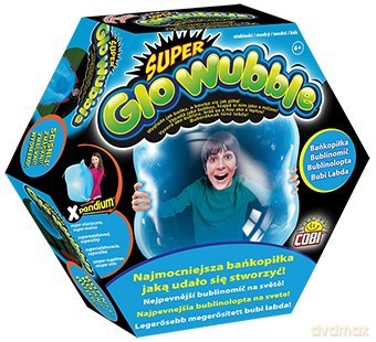 WUBBLE Super Glo bez pompki, Niebieska