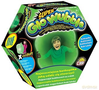 WUBBLE Super Glo bez pompki, Zielona
