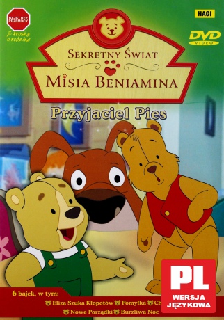 Sekretny świat misia Benjamina: przyjaciel pies [DVD]