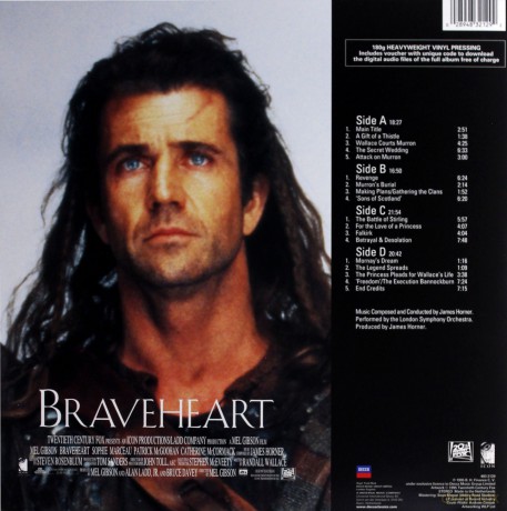 Braveheart soundtrack [2xWinyl]
