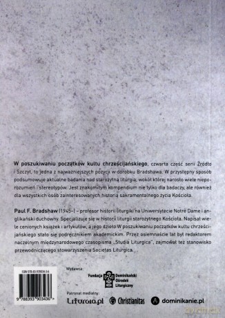 W poszukiwaniu początków kultu chrześcijańskiego [KSIĄŻKA]