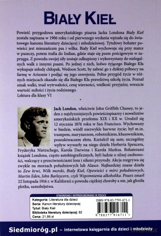 Biały kieł - Jack London [KSIĄŻKA]