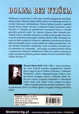 Dolina bez wyjścia - Thomas M. Reid [KSIĄŻKA]