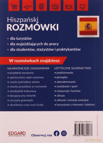 Hiszpański. Rozmówki na każdy wyjazd - Joanna Ostrowska [KSIĄŻKA]
