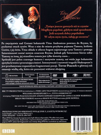 Spektakl Teatru TV: Titus Andronicus (BBC) (booklet) [DVD]