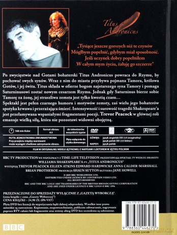 Spektakl Teatru TV: Titus Andronicus (BBC) (booklet) [DVD]